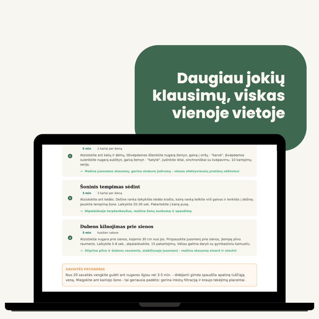 Nėščiosios gidas