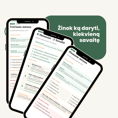 Personalizuotas Kūdikio Vystimosi Gidas
