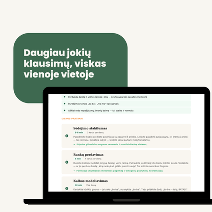 Personalizuotas Kūdikio Vystimosi Gidas