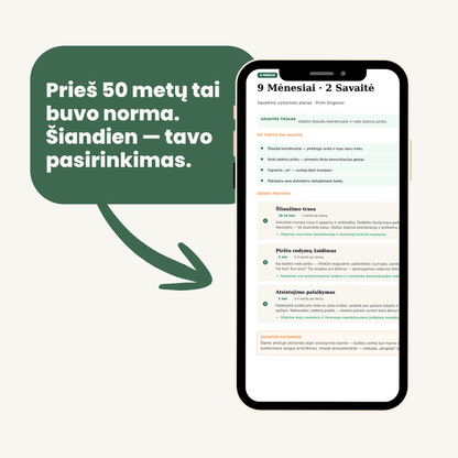 Personalizuotas Kūdikio Vystimosi Gidas